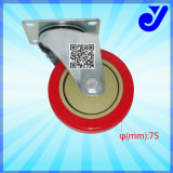 PU Caster Wheel for Logistic Shelf|Universal Caster|3 Inch Industrial Castor|Trolley Casters (Jy-302)